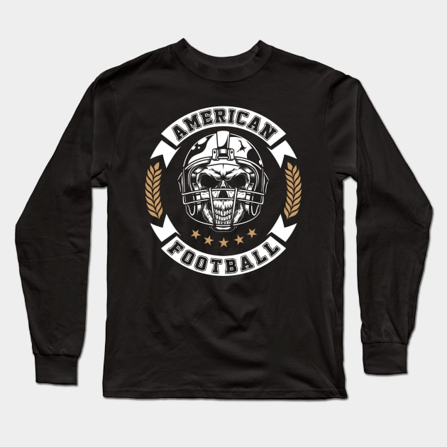 American Football Long Sleeve T-Shirt by BambooBox